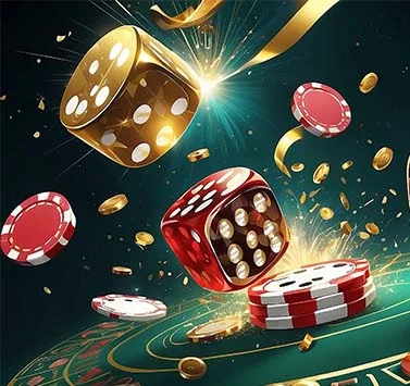 TOPBET Neon Dice